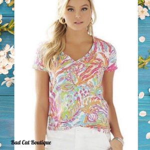 Lily Pulitzer | Scuba to Cuba Coastal Resort Short Sleeve T-Shirt